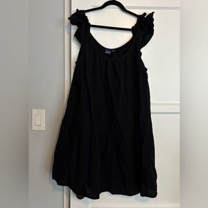 GAP Gauze Drop Waist Dress with fluttered Sleeves